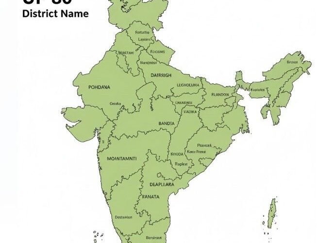 UP 80 District Name
