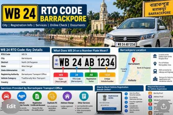 WB 24 RTO Code